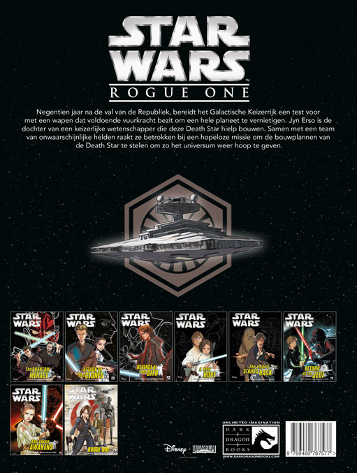 Rogue One / Star Wars achterkant