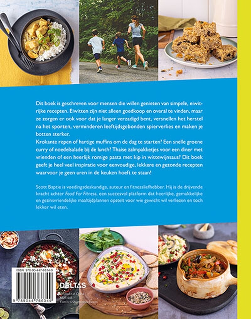 Het ultieme high protein kookboek achterkant