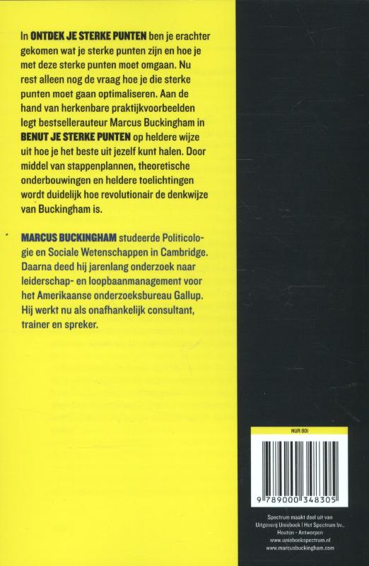 Benut je sterke punten Benut je sterke punten achterkant