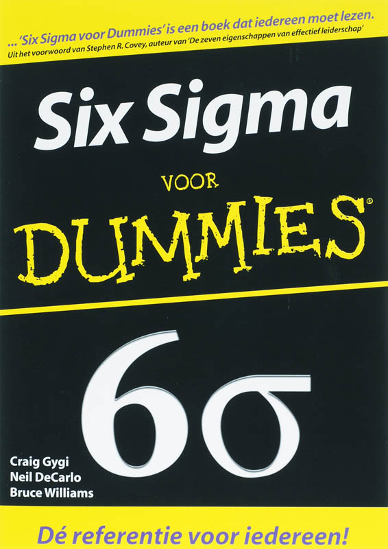 boekenbalie_9789043013963_cover Six Sigma voor Dummies / Voor Dummies