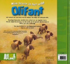 Mijn leven in het wild / 05 Olifant / Animal Planet boeken Mijn leven in het wild / 05 Olifant / Animal Planet boeken achterkant
