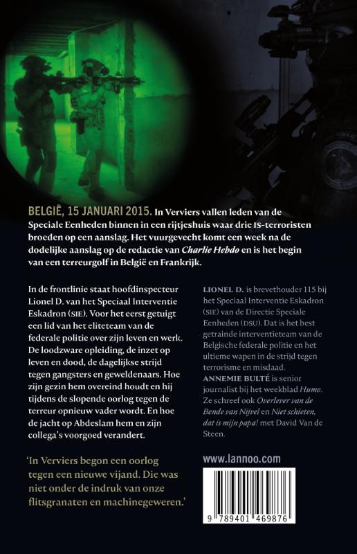 Terroristenjager Terroristenjager achterkant