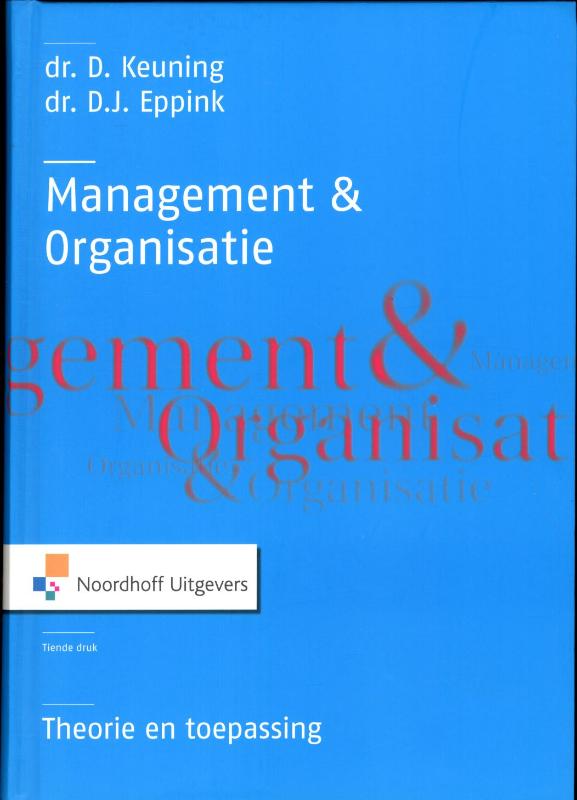 boekenbalie_9789001807887_cover Management en organisatie / Leerboek
