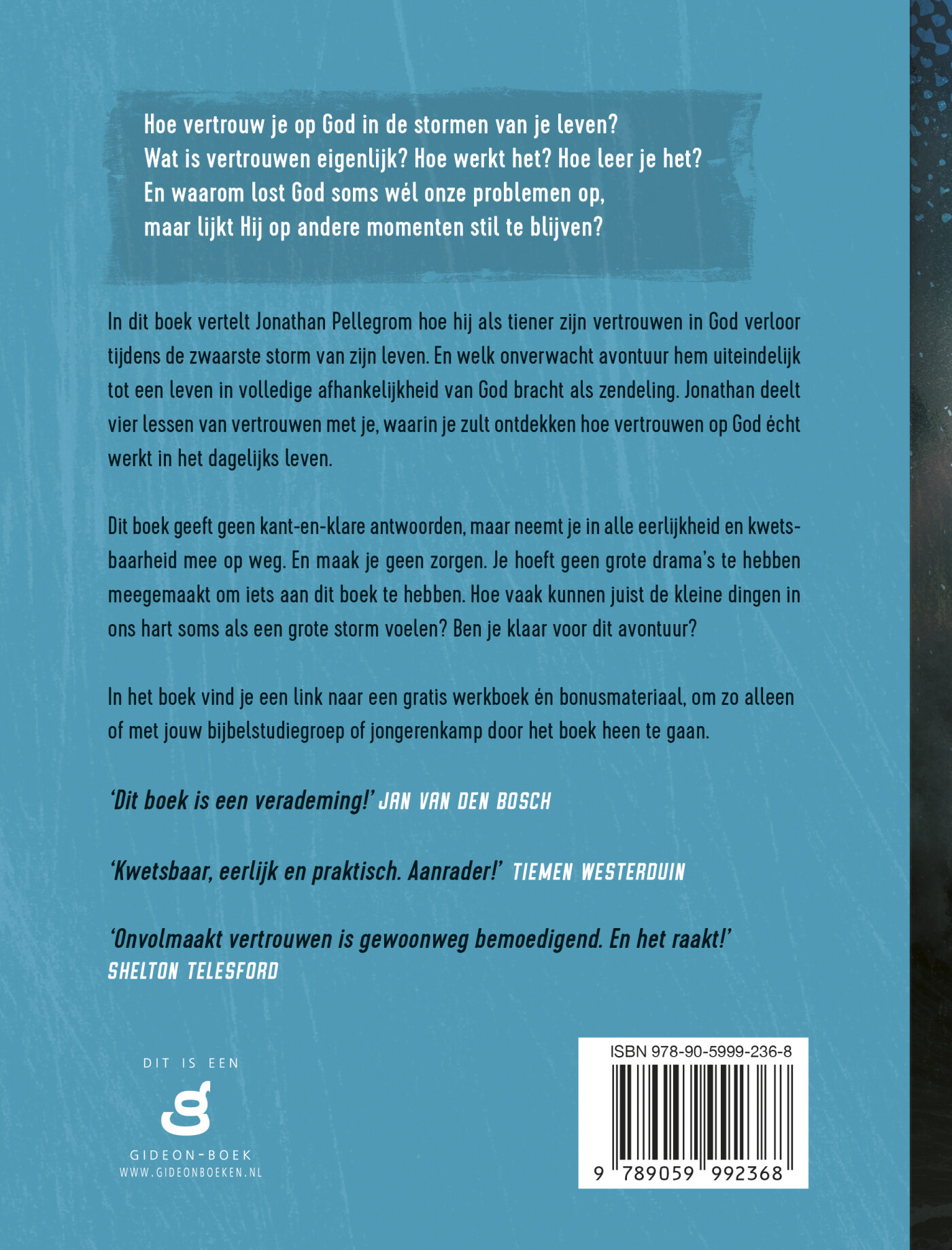 Onvolmaakt vertrouwen achterkant