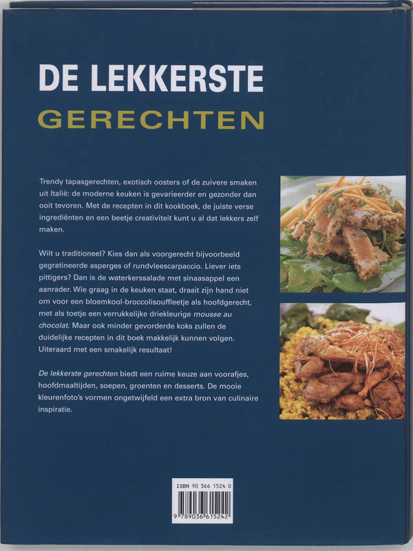 De Lekkerste Gerechten achterkant