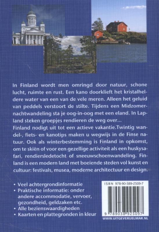 Reishandboek Finland / Reishandboek achterkant