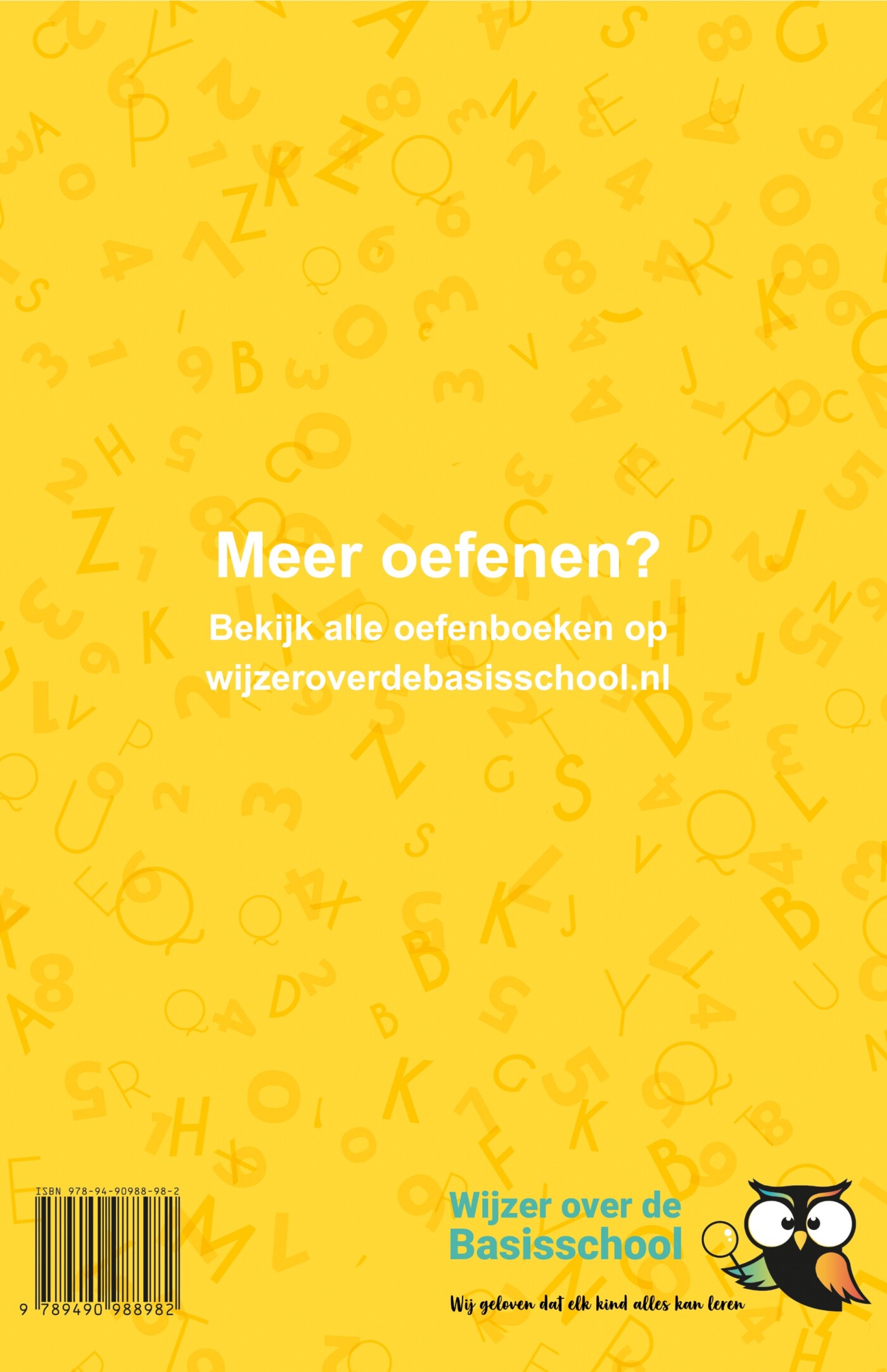 IEP-CITO Eind Groep 7 (E7) Oefenboek / wijzeroverdebasisschool.nl achterkant