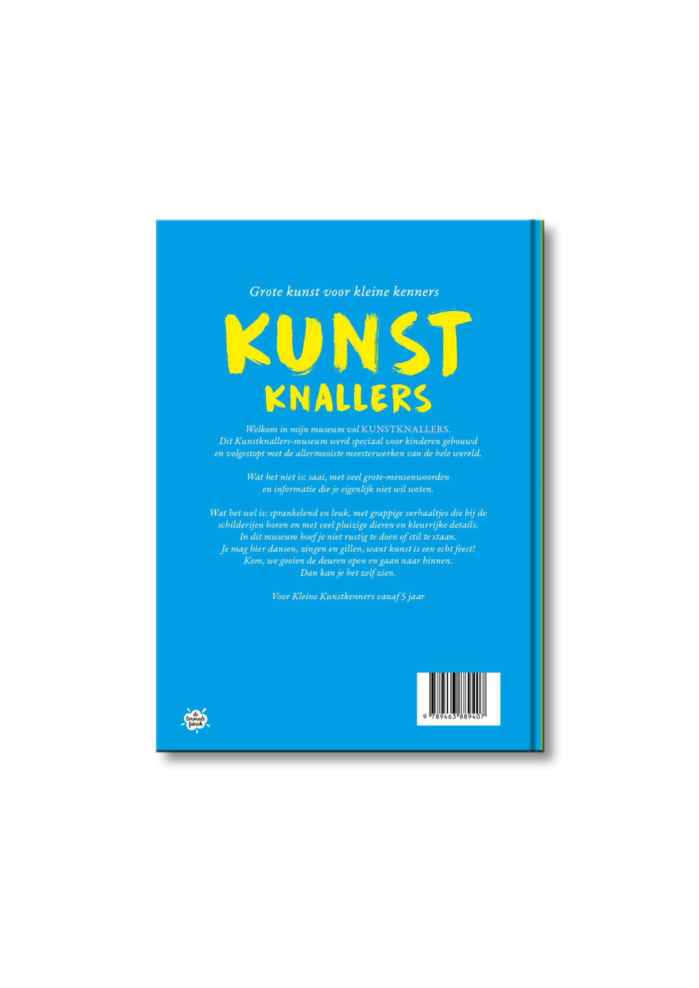Kunstknallers / Grote kunst voor kleine kenners achterkant