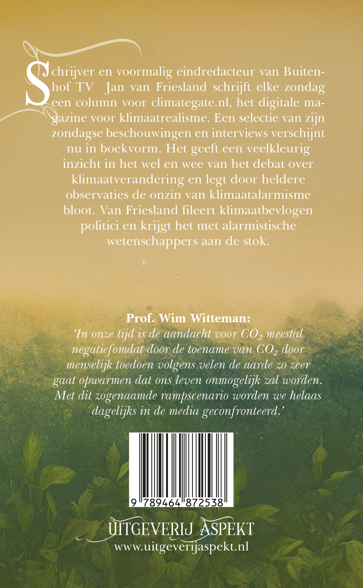 Moedertje Aarde snakt zo naar CO2! achterkant