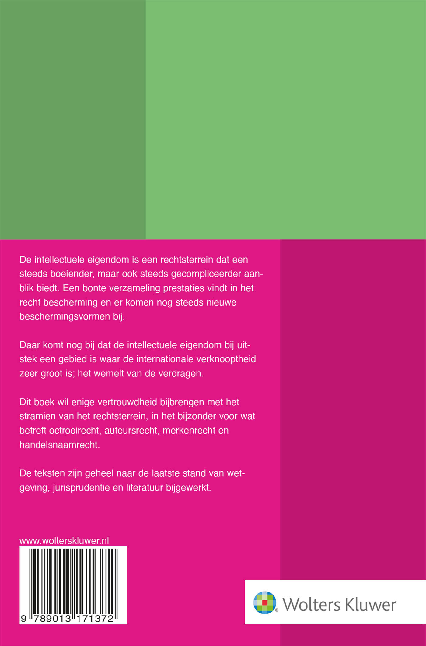 Bescherming van de intellectuele eigendom achterkant