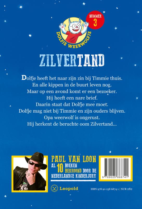 Zilvertand / Dolfje Weerwolfje / 3 achterkant