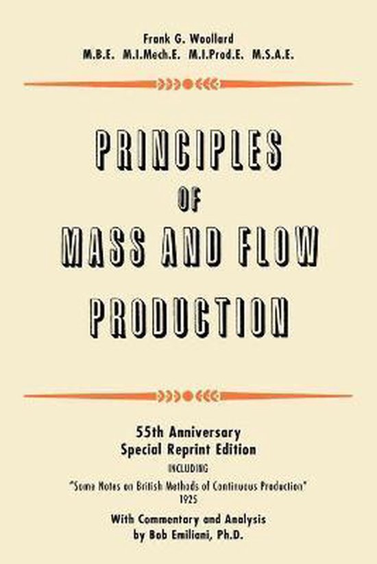 Principles of Mass and Flow Production