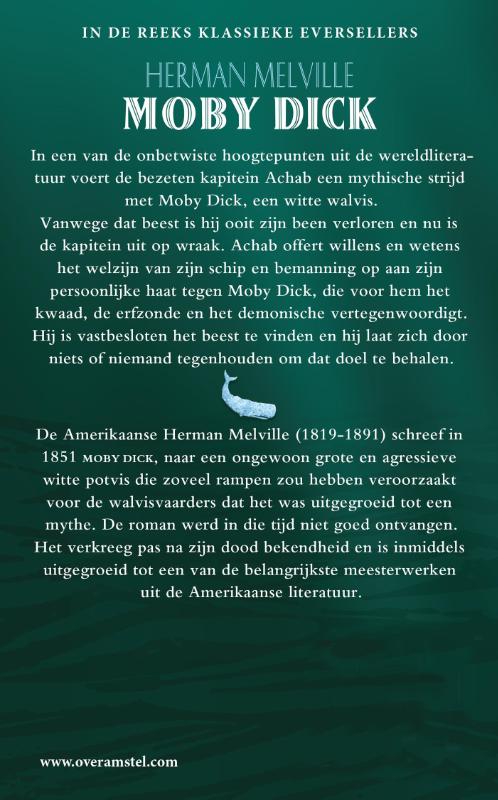 Moby Dick / Klassieke eversellers achterkant
