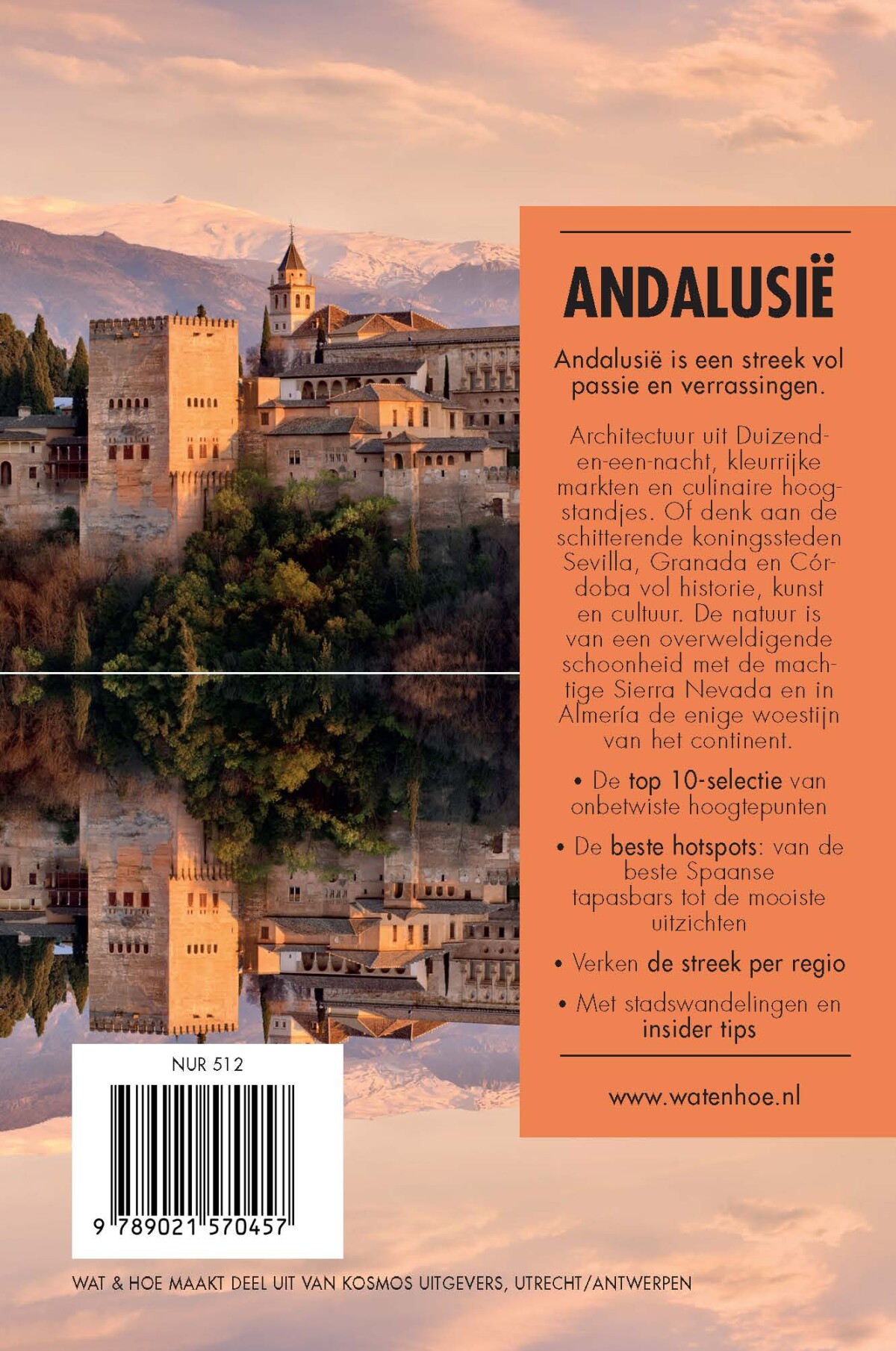 Andalusië / Wat & Hoe Reisgids achterkant