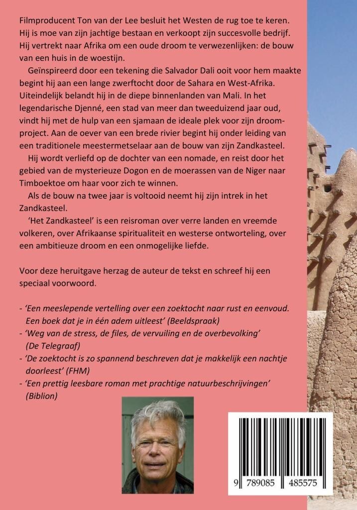 Het zandkasteel achterkant