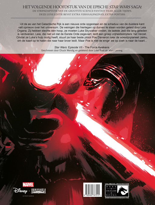 The Force Awakens / Star Wars / 7 achterkant