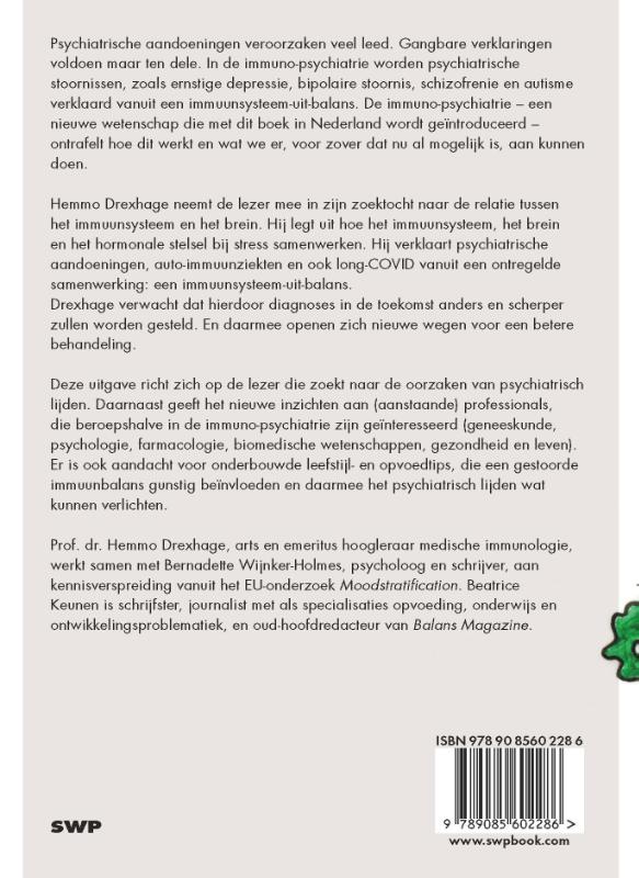 Immuno-psychiatrie achterkant