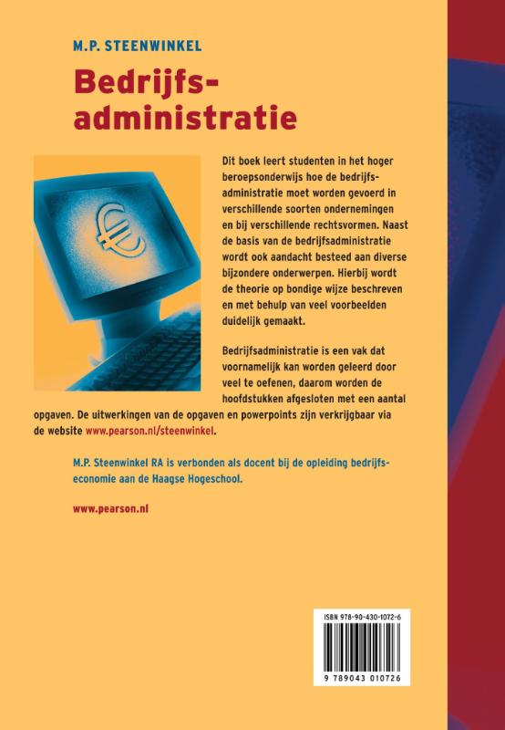 Bedrijfsadministratie achterkant