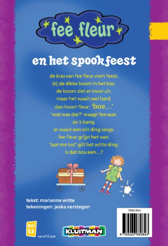 Fee Fleur en het spookfeest / Fee Fleur achterkant