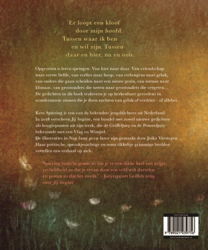 Nog lang geen later achterkant