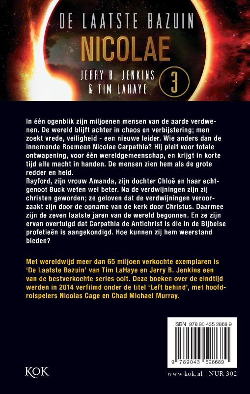 Nicolae / De Laatste Bazuin / 3 achterkant