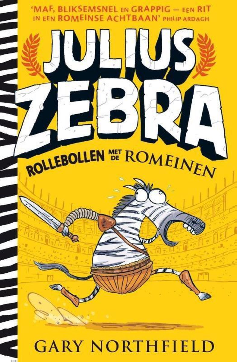 boekenbalie_9789021021041_cover Julius Zebra rollebollen met de Romeinen ( Total uitgave )