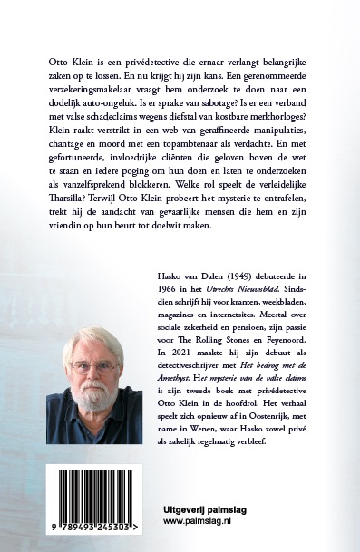 Het mysterie van de valse claims achterkant
