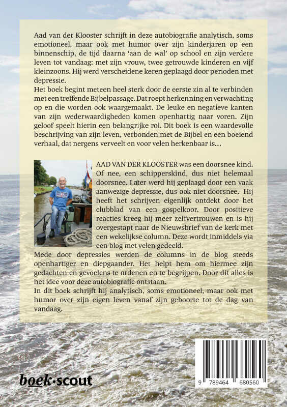 Het kielzog van mijn Vader achterkant