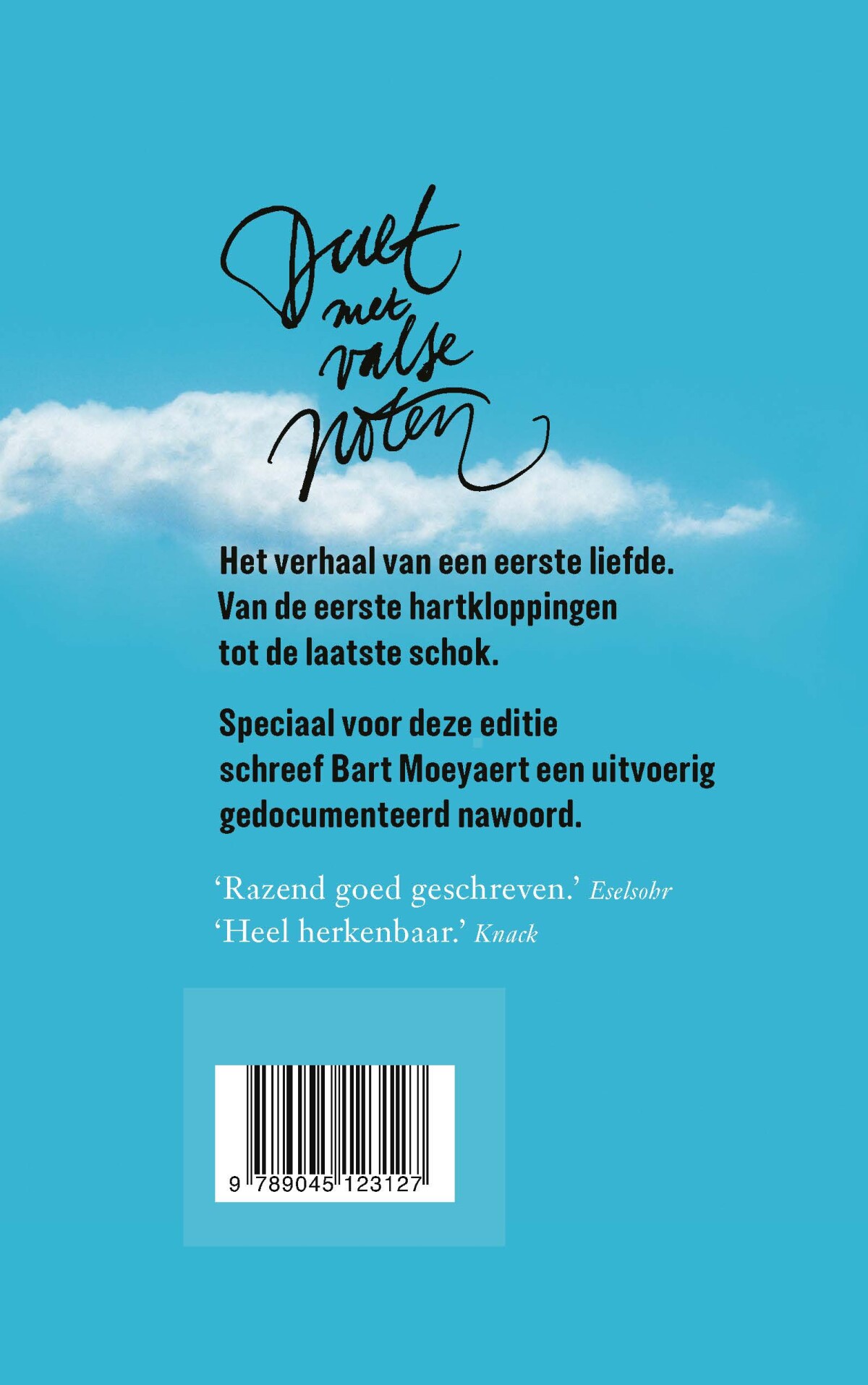 Duet met valse noten achterkant