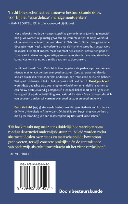 Goed geschoold achterkant