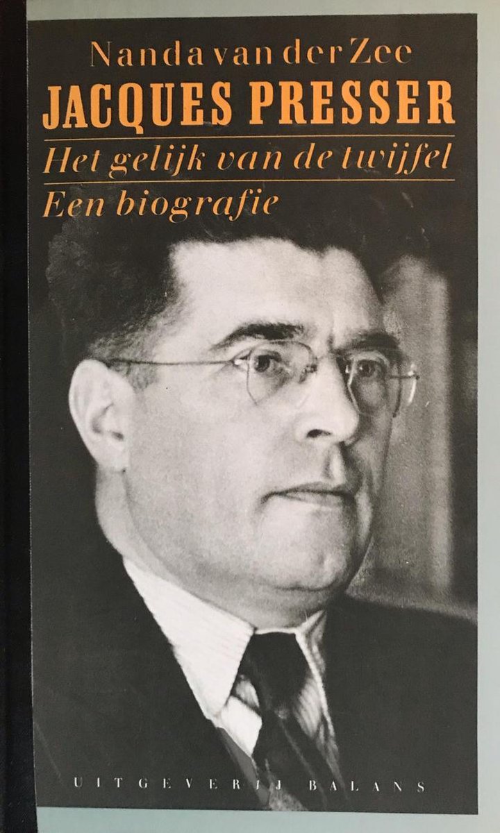 boekenbalie_9789050180535_cover Jacques Presser - Het gelijk van de twijfel, een biografie
