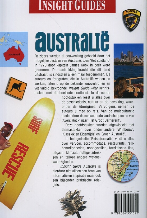 Australie / Nederlandse editie / Insight guides achterkant