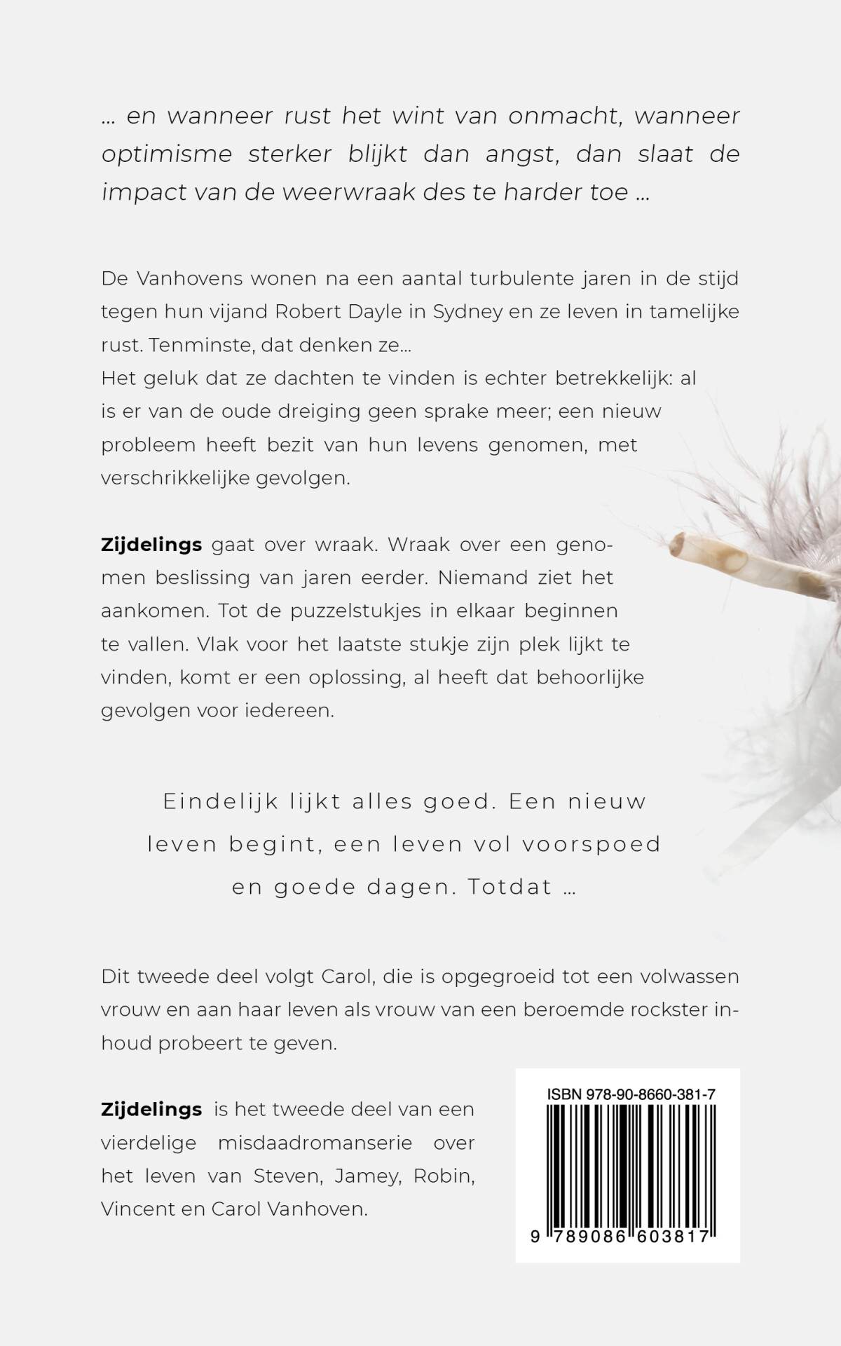 Zijdelings / Familie Vanhoven / 2 achterkant