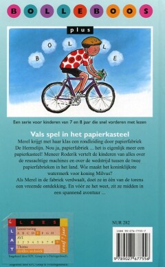 Vals spel in het papierkasteel / Bolleboos Plus achterkant