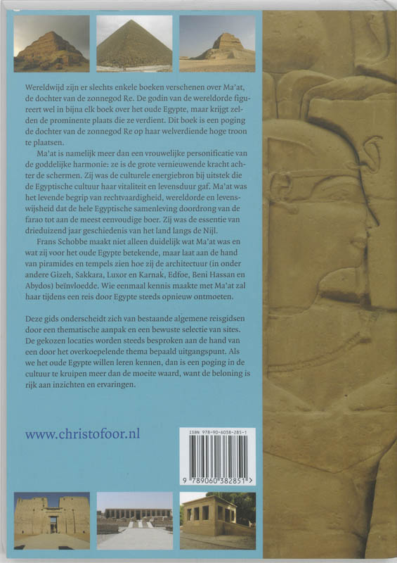 Ma'at. Normen, waarden, monumenten in het oude Egypte achterkant