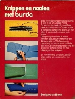 Knippen en naaien met Burda achterkant