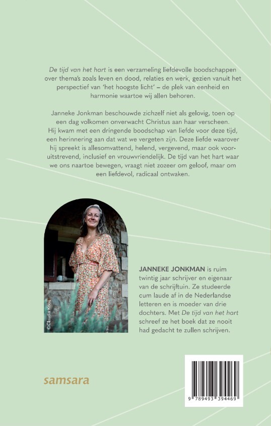 De tijd van het hart achterkant