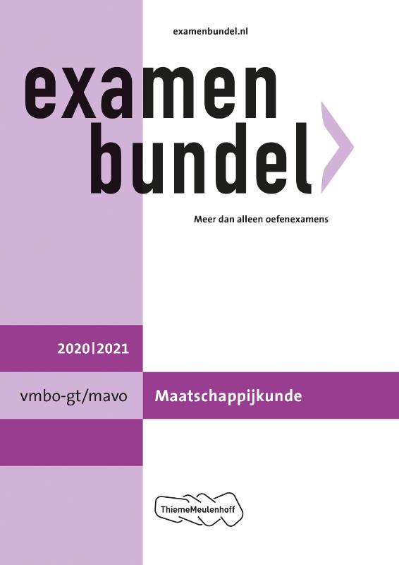 Examenbundel vmbo-gt/mavo Maatschappijkunde 2020/2021
