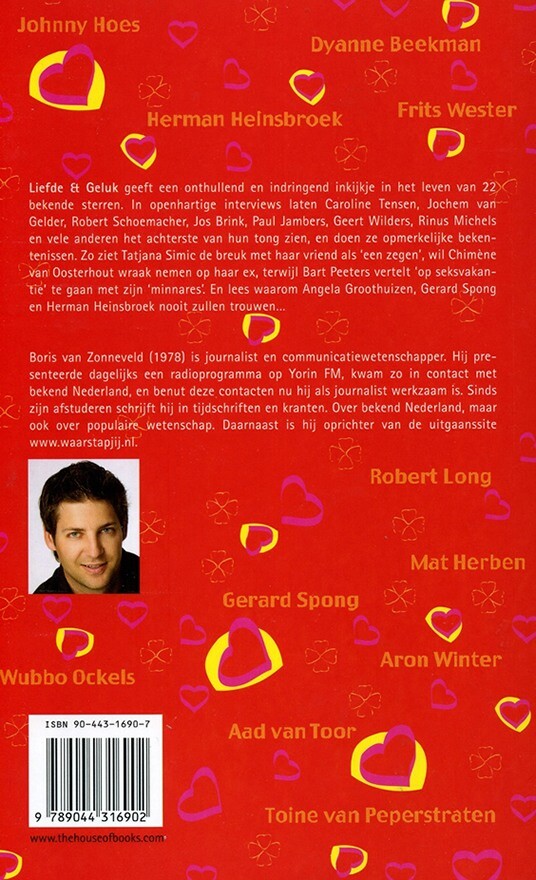 Liefde en geluk achterkant