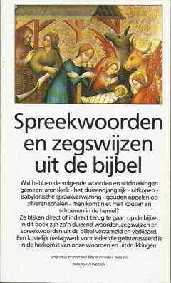 Spreekwoorden en zegswijzen uit de bijbel / Prisma pocket / 2729