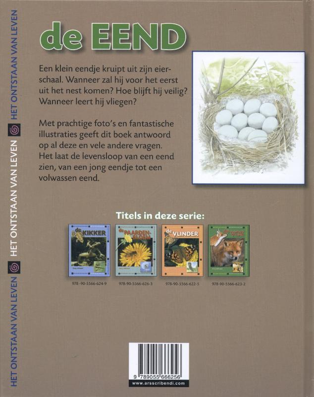 De eend / Het ontstaan van leven achterkant