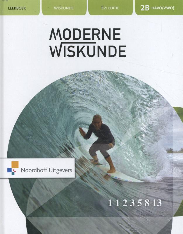 Moderne Wiskunde 2b havo(vwo) leerboek