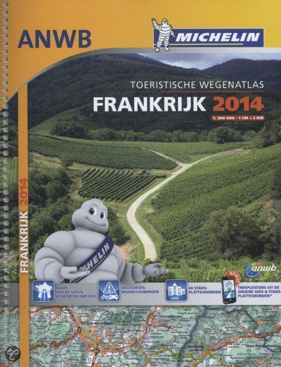 FRANKRIJK WEGENATLAS 20597 MICHELIN / ANWB 2014 / ATLAS(SEN) MICHELIN