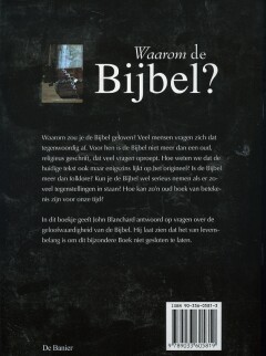 WAAROM DE BIJBEL WAAROM DE BIJBEL achterkant