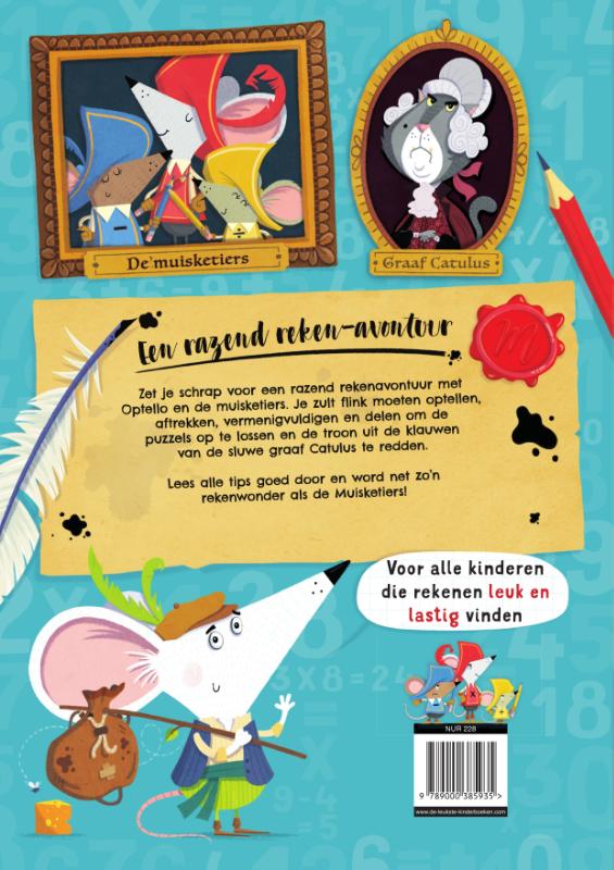 De Muisketiers achterkant