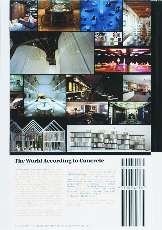 The World According to Concrete achterkant