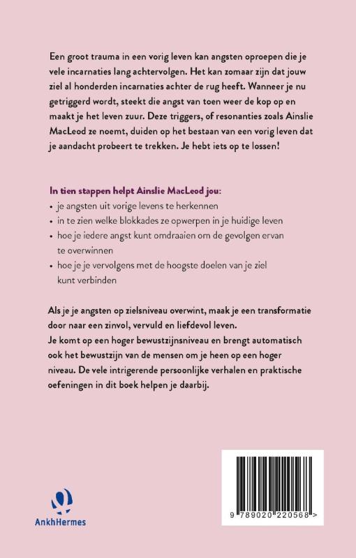 Overwin je angsten uit vorige levens achterkant