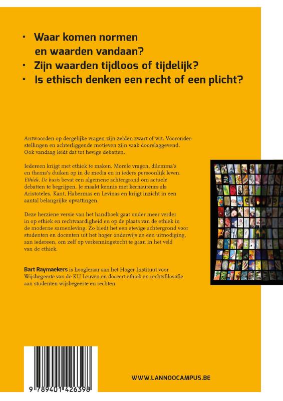 Ethiek / Campus handboek achterkant