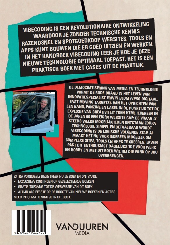 Handboek vibecoding achterkant