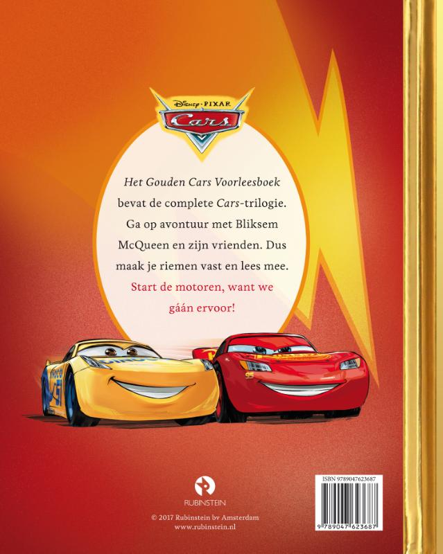Het gouden Cars voorleesboek / Disney Pixar Cars achterkant